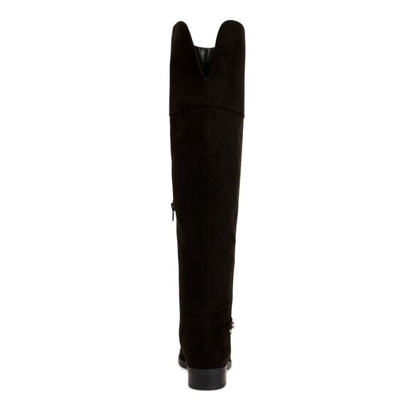 STYLE & COMPANY Womens Black Overthe Knee Boots Memory Foam Block Heel Boots 6 M - Picture 2 of 4